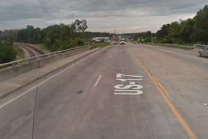 Ogeechee Road Railroad Overpass