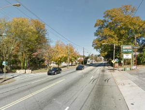 Moreland Avenue at Gracewood Avenue