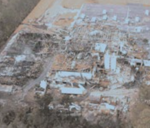Pharmaceutical Plant After Dust Explosion (OSHA)