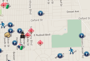 Oct-Nov 2015 Crime Map (spotcrime.com)