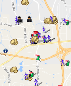 September 2016 Crime Map (spotcrime.com)