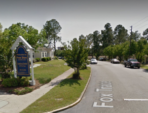 den fox augusta shooting shot negligent apartment security year old maps google