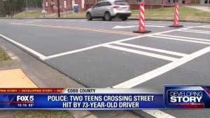 Malik Spellman, One Other Student Struck by Car While in School Crosswalk.