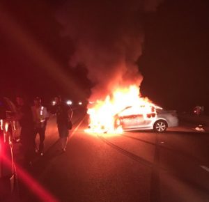 Liberty County, GA Car Accident on I-95 Injures One Person.