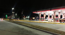 Atlanta Gas Station Robbery and Shooting Leaves One Person Injured.