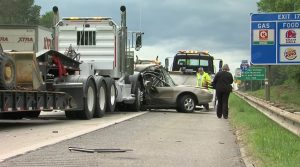 Macon, GA I-75 Accident Leaves One Man Injured.