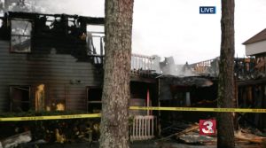 Park Lake Apartments Fire in Catoosa County, GA Injures Three People.