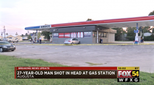 Dominic Brown Injured in Augusta, GA Gas Station Shooting.